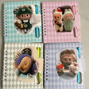 Pick (1) Labubu Character Spiral Notebooks